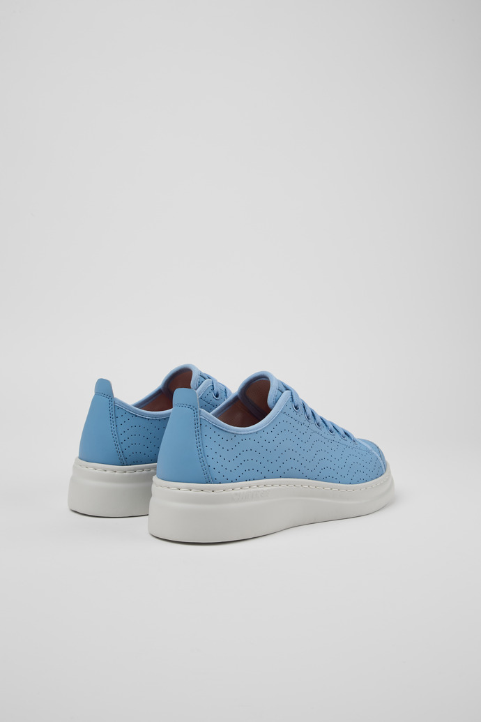 Camper Runner - Blauer Ledersneaker für Damen