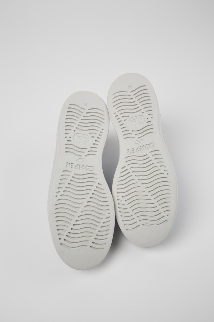 Camper Runner - Blauer Ledersneaker für Damen