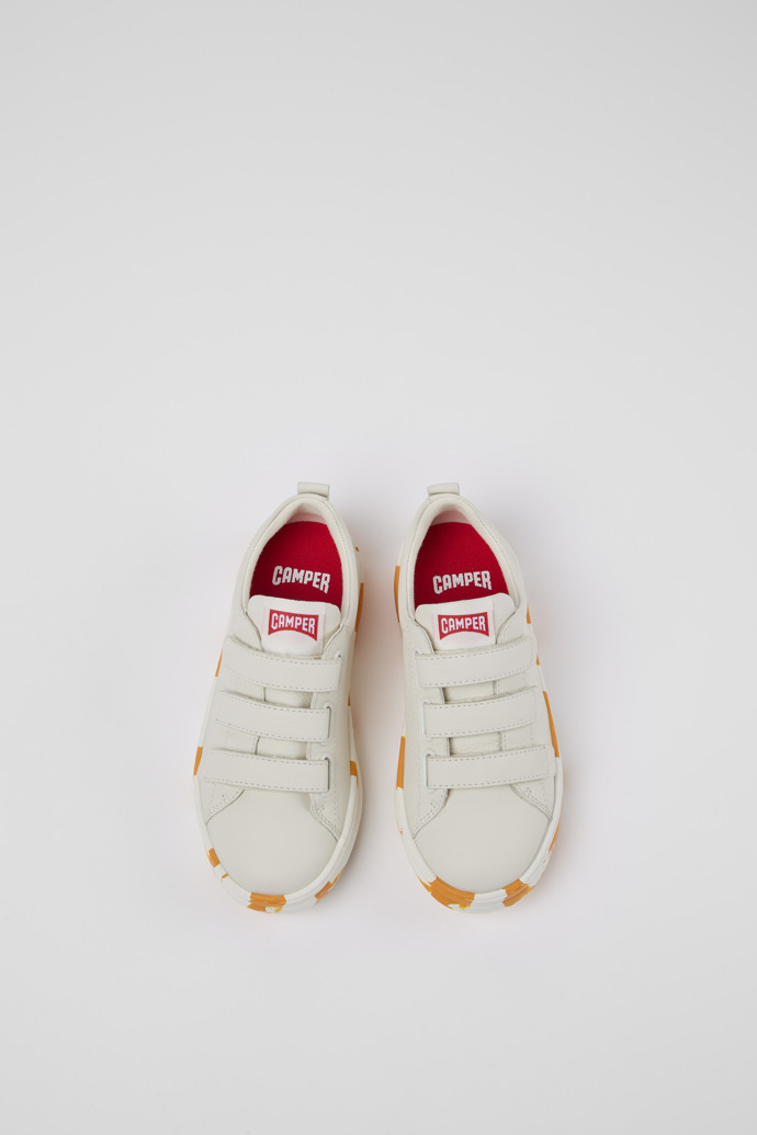 Camper Runner - Weißer Ledersneaker