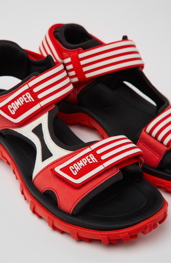 Camper Drift Trail Sandal - Mehrfarbige Ledersandalen für Damen.