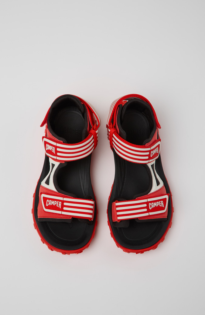 Camper Drift Trail Sandal - Mehrfarbige Ledersandalen für Damen.