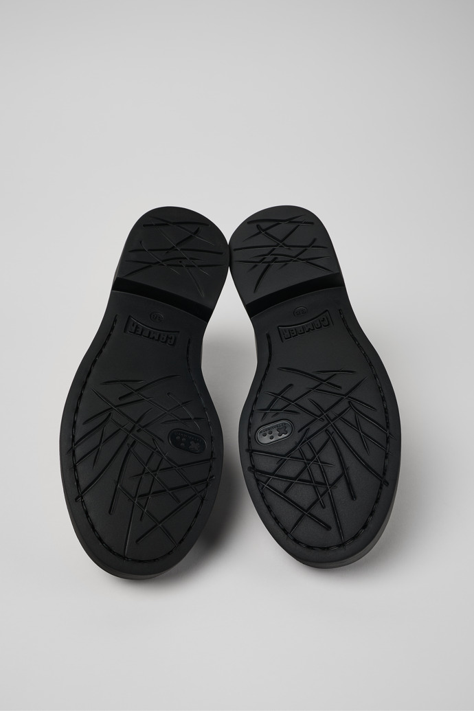 Camper Twins - Weinroter Damenloafer aus Leder