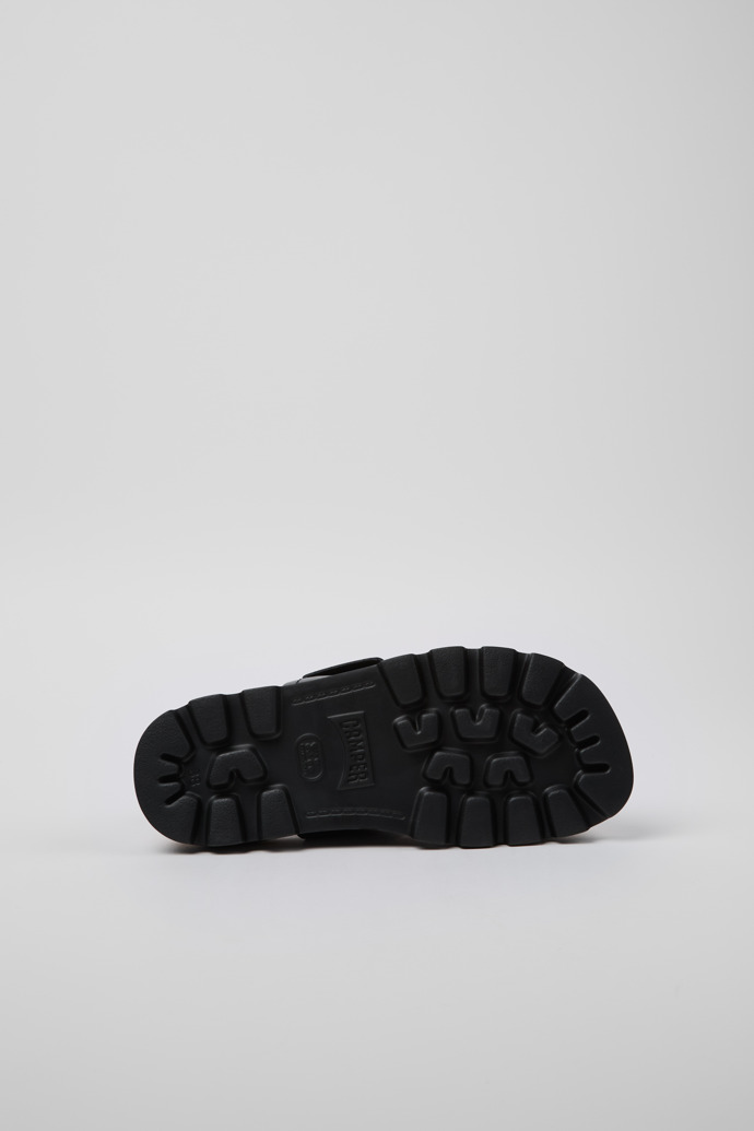 Camper Brutus Sandal - Schwarze Ledersandale für Damen.