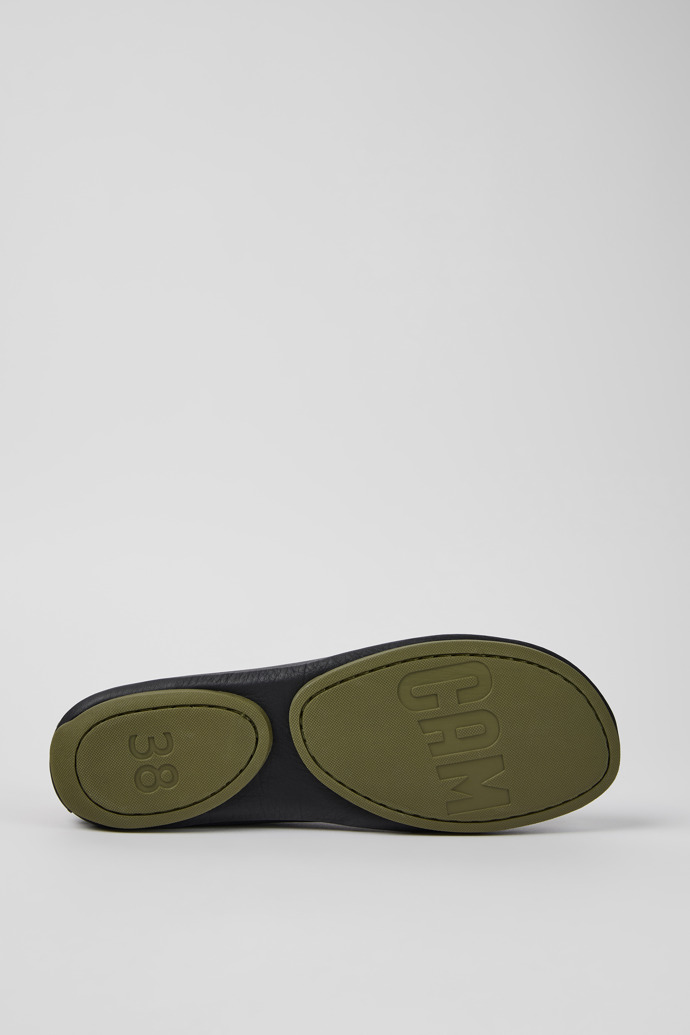 Camper Right - Schwarze Lederloafer für Damen