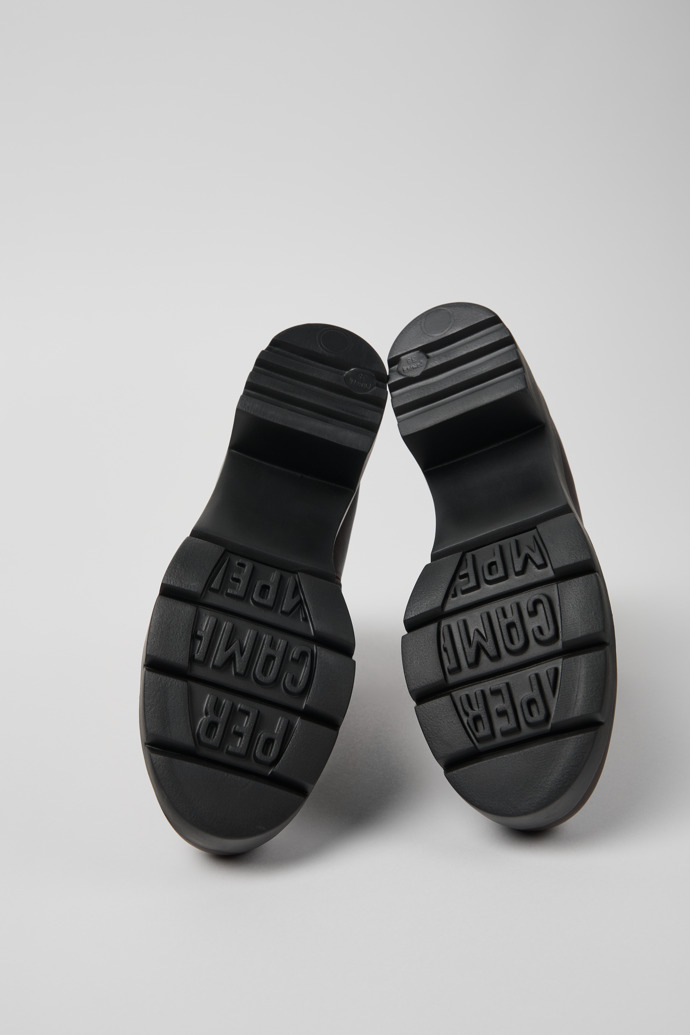Camper Wanda - Braune Lederstiefelette für Damen.