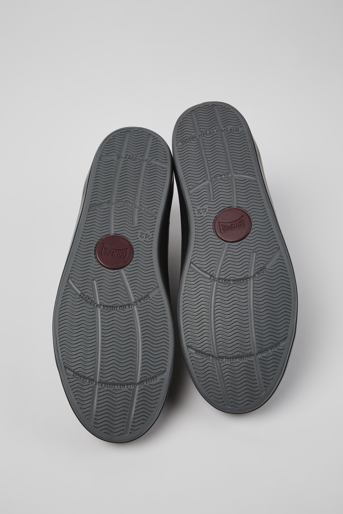 Camper Andratx - Schwarzer Herrensneaker aus Leder/Nubukleder