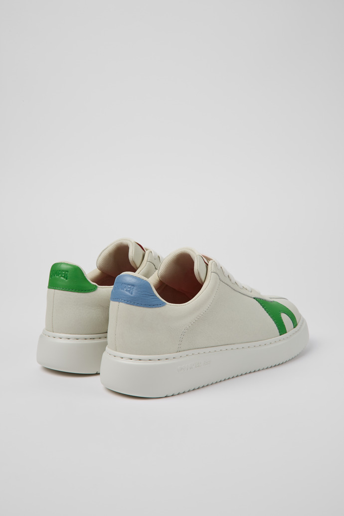 Camper Twins - Weiße Ledersneaker für Damen