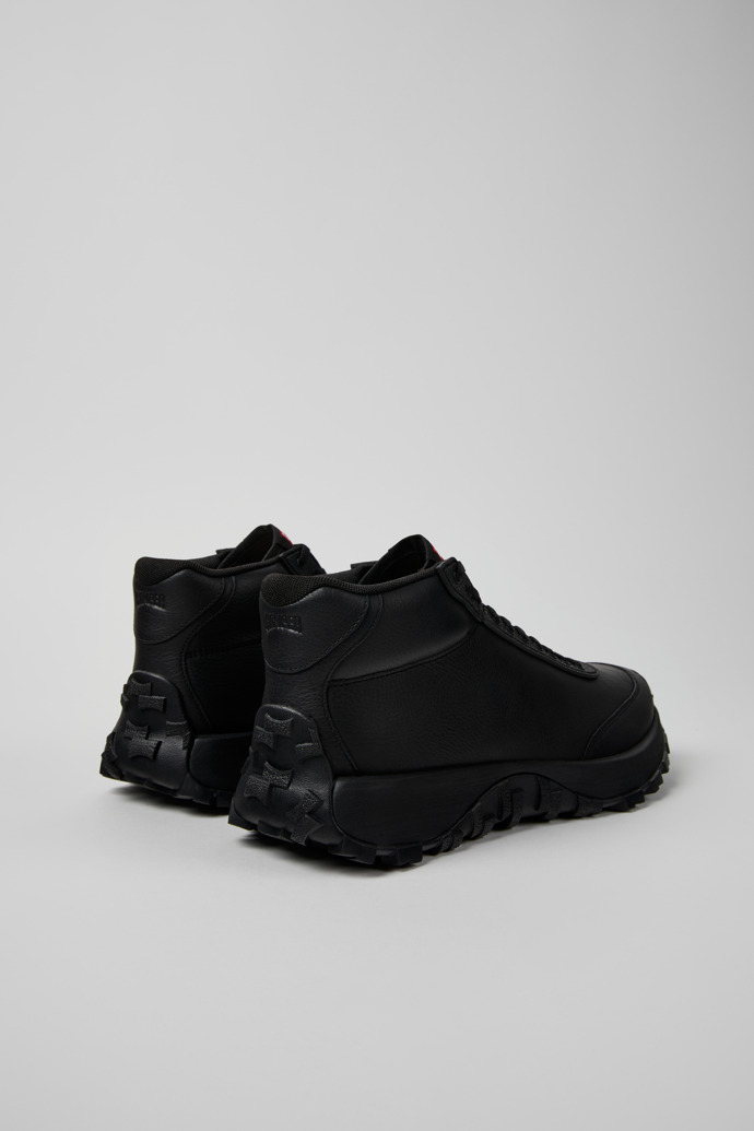Camper Drift Trail - Schwarzer High-Top-Sneaker für Herren aus Leder.