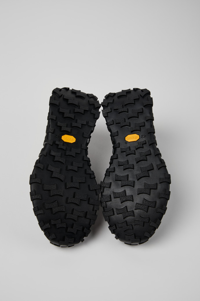Camper Drift Trail - Schwarzer High-Top-Sneaker für Herren aus Leder.