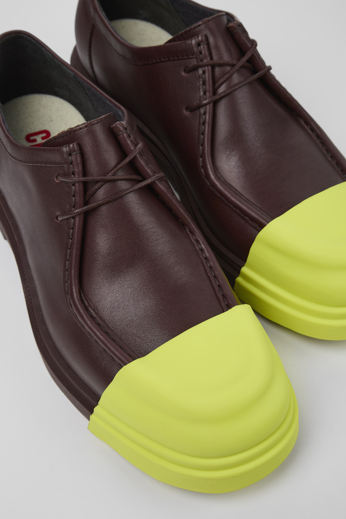 Camper Junction - Weinroter Damenschuh aus Leder
