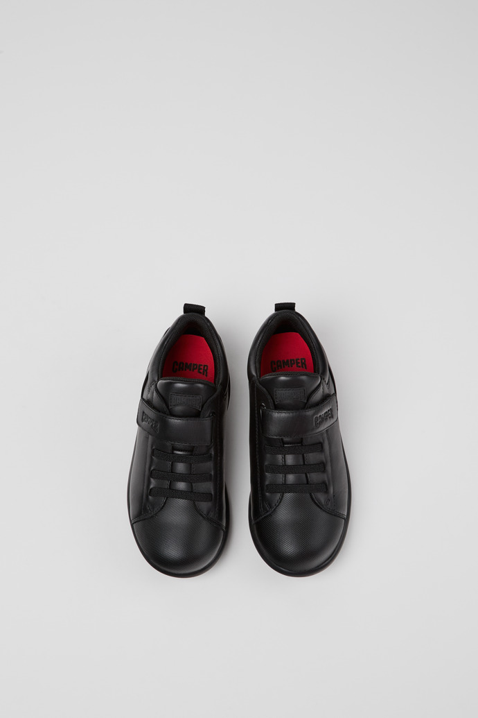 Camper Pelotas - Mehrfarbige Kinderschuhe aus Leder und Textil.