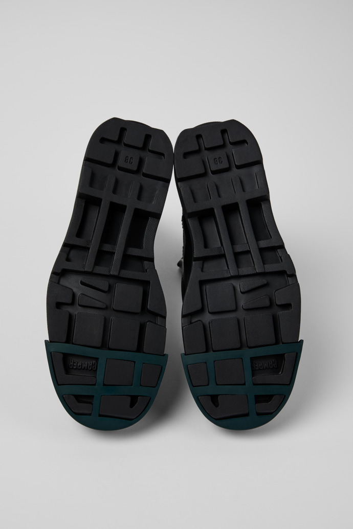 Camper Junction - Schwarzer Chelseastiefel für Damen aus Leder