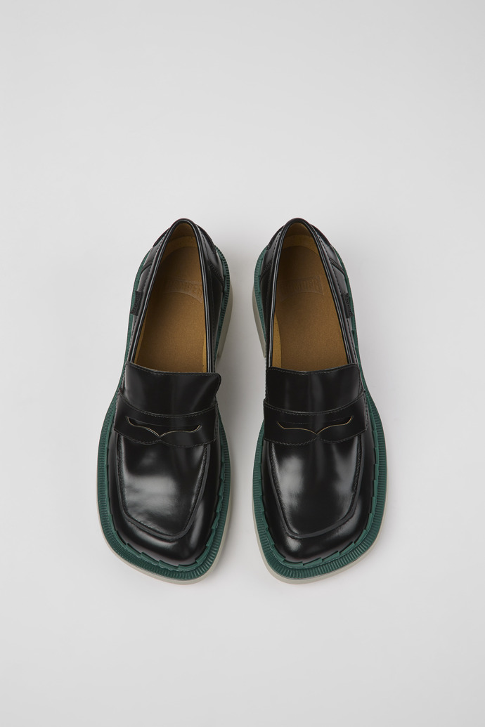 Camper Taylor - Schwarzer Damenloafer aus Leder