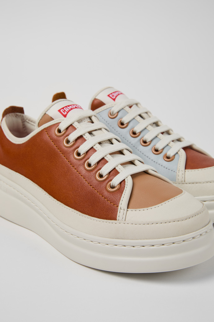 Camper Twins - Mehrfarbiger Damensneaker aus Leder.