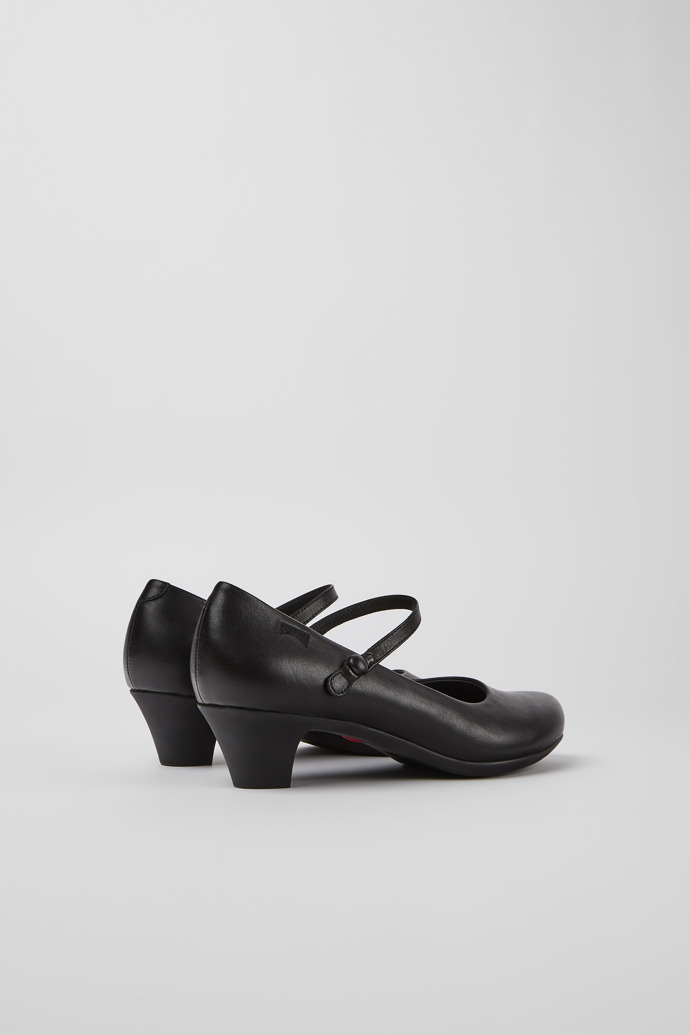 Camper Helena - Schwarzer Damenschuh aus Leder.