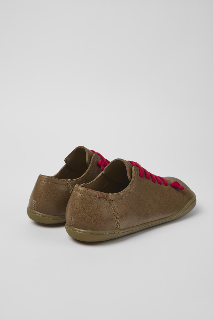 Camper Peu - Brauner Lederschuh für Damen