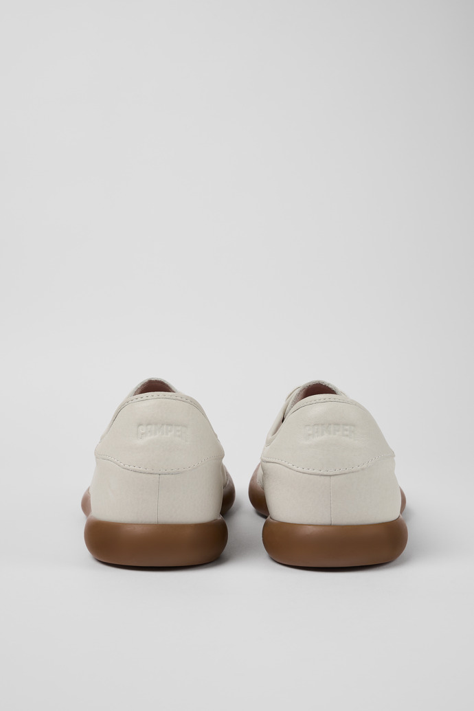 Camper Pelotas Soller - Weißer Herrensneaker aus Leder.