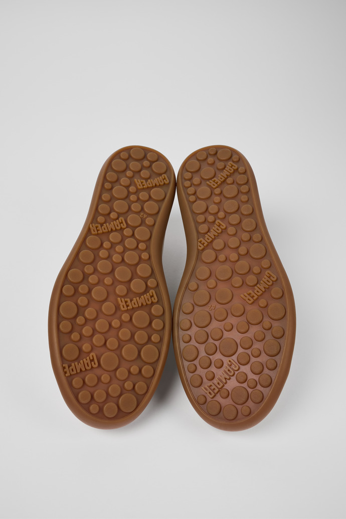 Camper Pelotas Soller - Weißer Herrensneaker aus Leder.