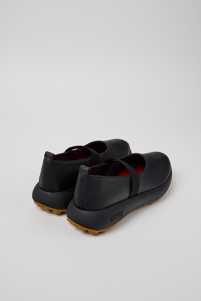 Camper Pelotas Athens - Schwarzer Damensneaker aus Leder.