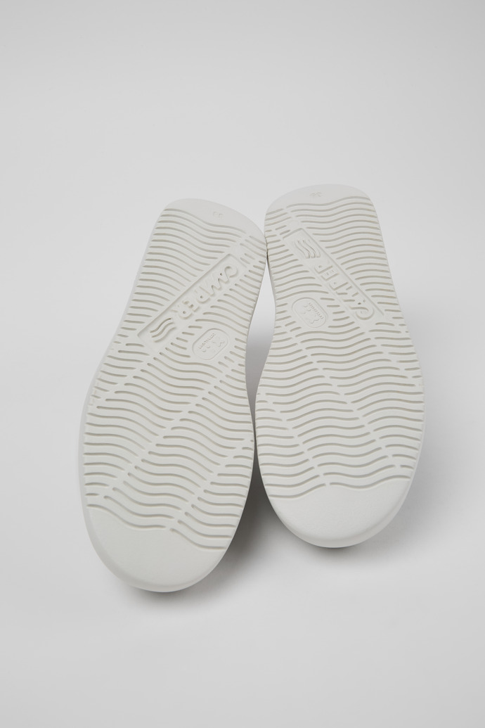 Camper Twins - Weiße Ledersneaker für Damen