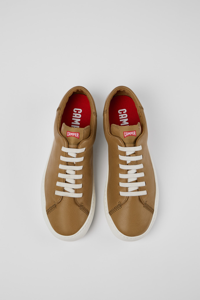 Camper Peu Touring - Brauner Herrensneaker aus Leder