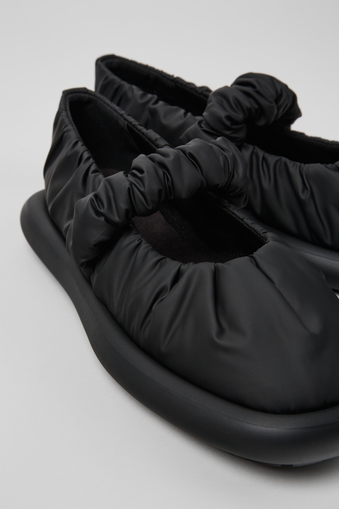 Camper Onda - Schwarzer Mary Jane-Damenschuh aus Textil