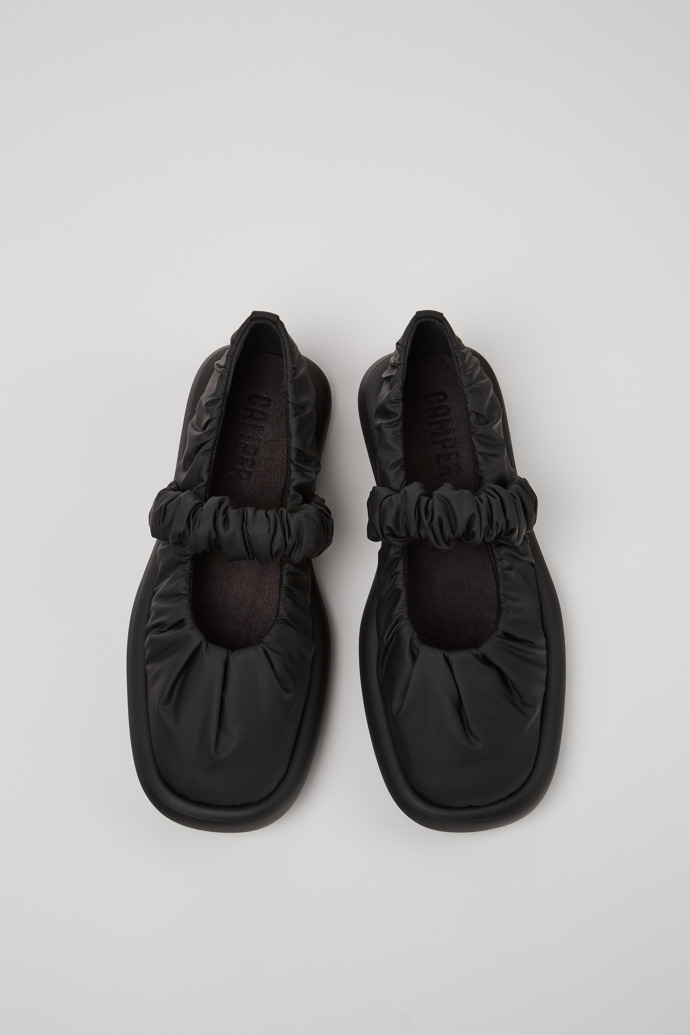 Camper Onda - Schwarzer Mary Jane-Damenschuh aus Textil