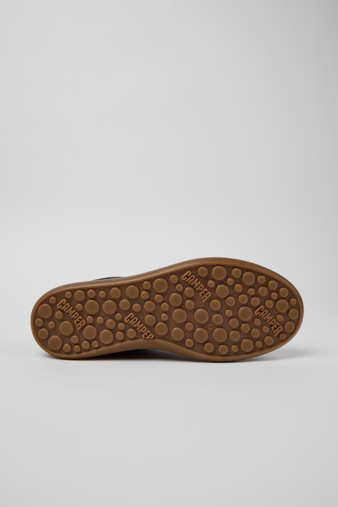 Camper Pelotas Soller - Blauer Herrensneaker aus Leder.