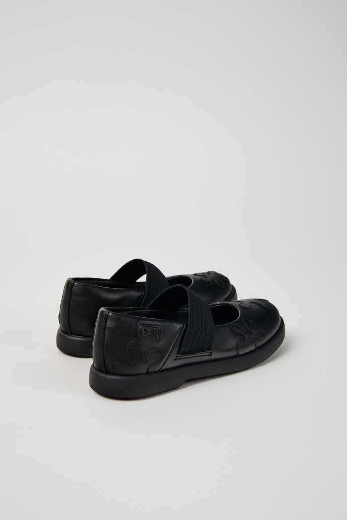 Camper Twins - Schwarzer Kinderschuh aus Leder