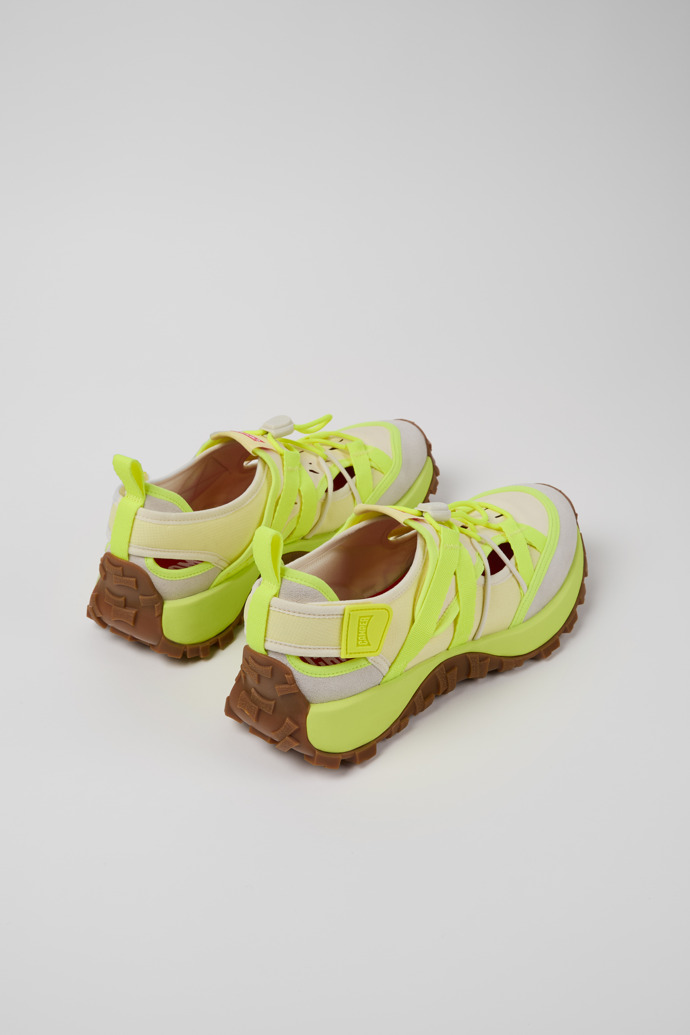 Camper Drift Trail VIBRAM - Mehrfarbiger Herrensneaker aus Recycling-PET und Nubukleder.