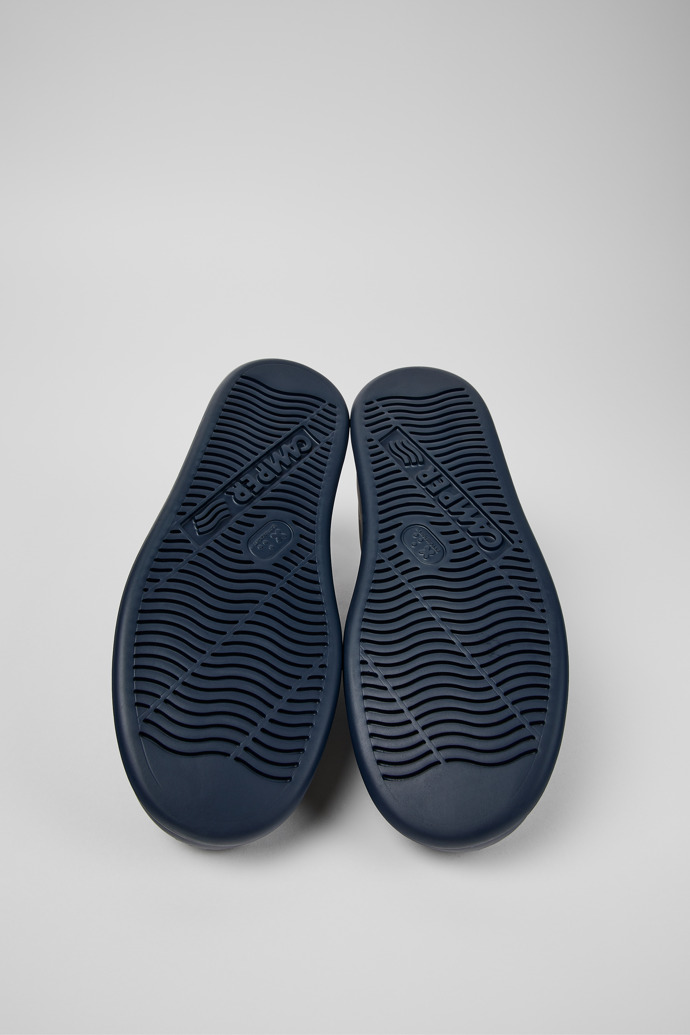 Camper Runner - Schwarzer Herrensneaker aus Leder.