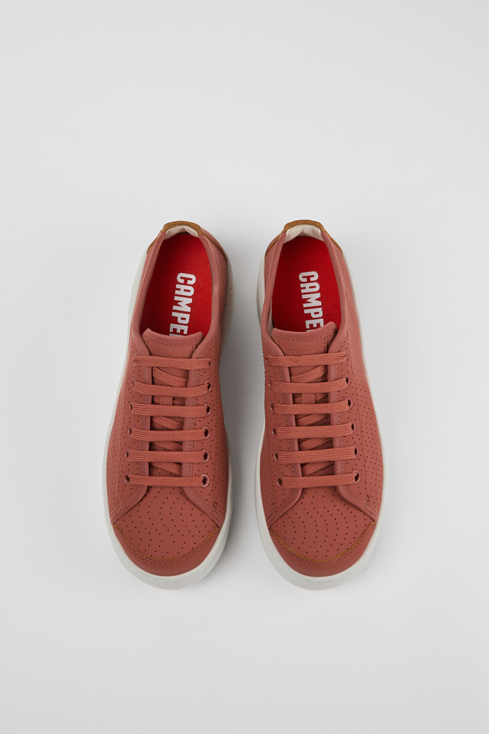 Camper Runner - Roter Ledersneaker für Damen