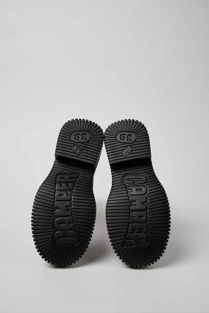Camper Pix Berlin - Schwarze Stiefeletten aus Nubukleder für Damen.