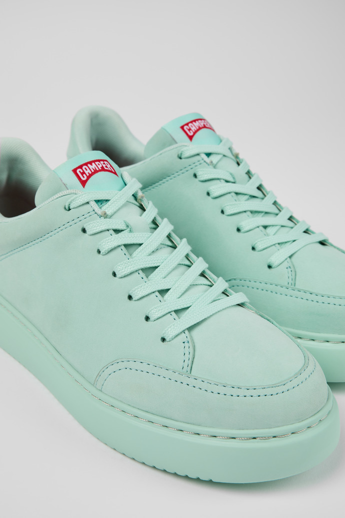 Camper Runner K21 - Blaue Damensneaker aus Nubukleder