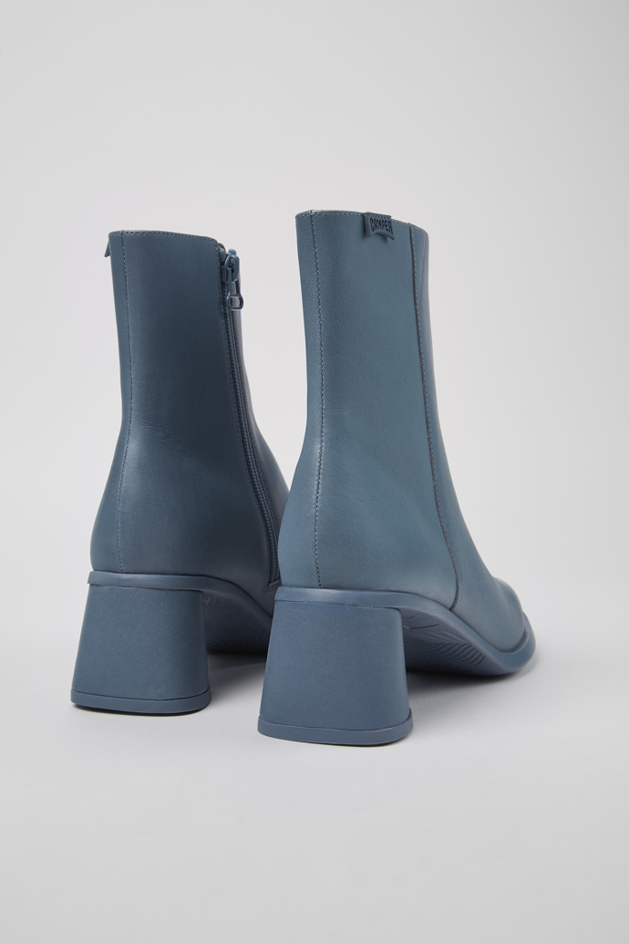 Camper Kiara - Grauer Damenstiefel aus Leder