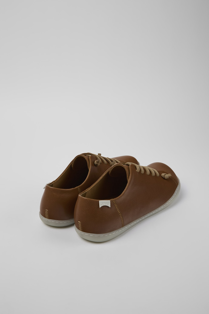Camper Peu - Brauner Basketballschuh aus Leder für Herren