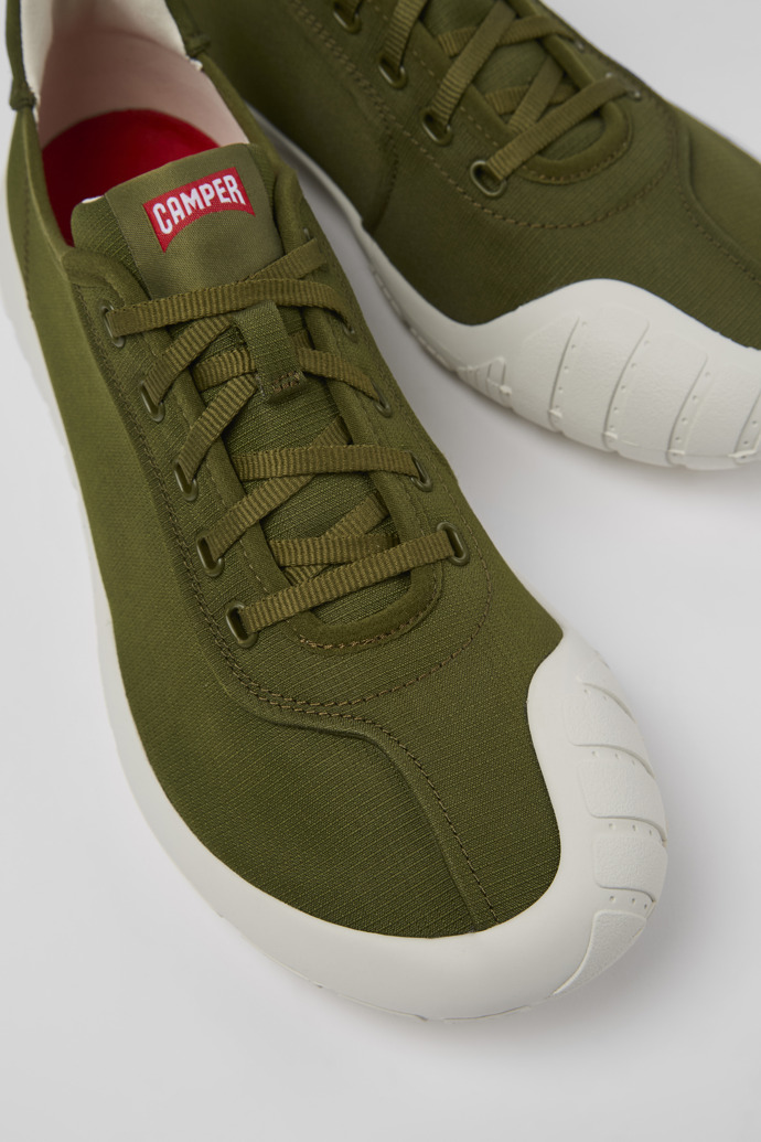 Camper Peu Path - Grüner Herrensneaker aus Textil