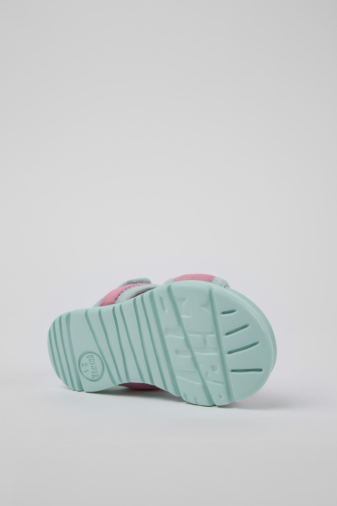 Camper Oruga - Rosafarbene Textilsandalen