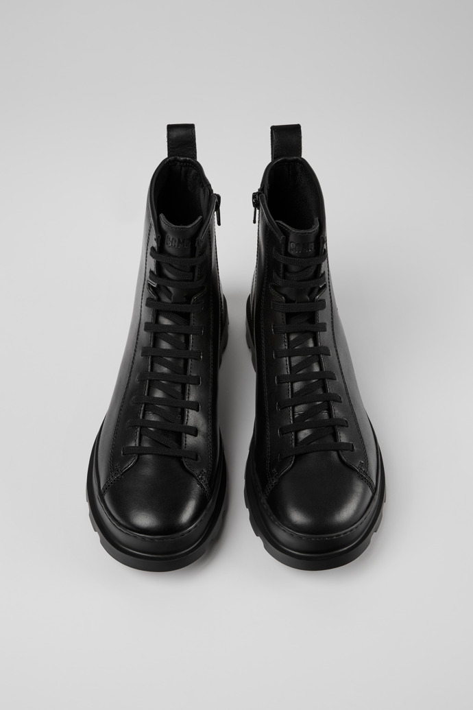 Camper Brutus - Schwarzer Herrenstiefel aus Leder.