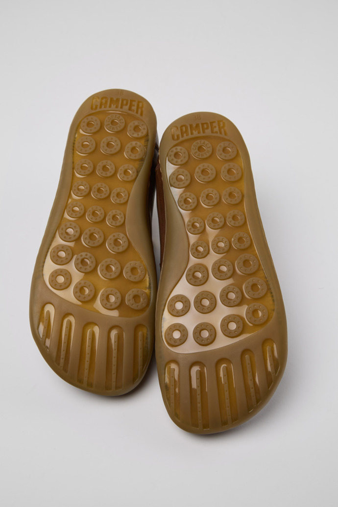 Camper Peu - Brauner Lederschuh für Damen.