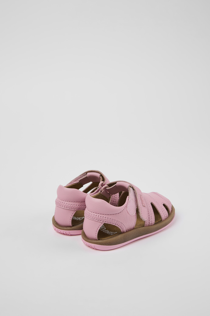 Camper Bicho - Rosafarbene Ledersandalen