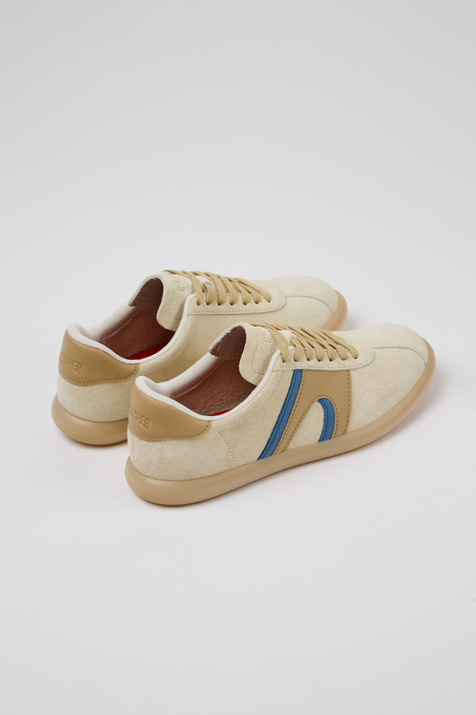 Camper Pelotas Soller - Mehrfarbige Damensneaker aus Nubukleder.