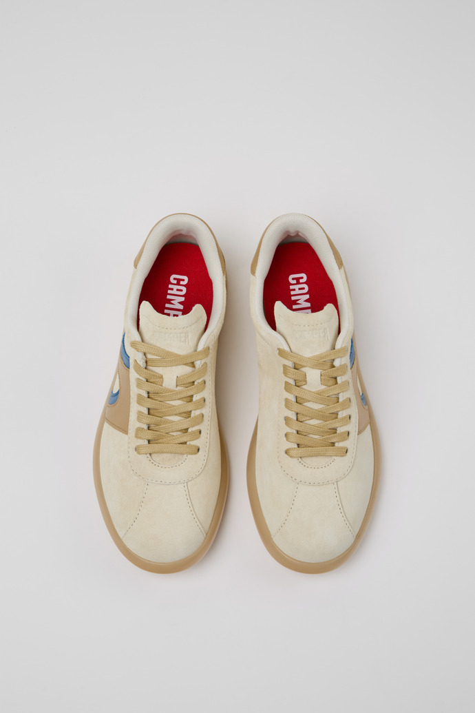 Camper Pelotas Soller - Mehrfarbige Damensneaker aus Nubukleder.