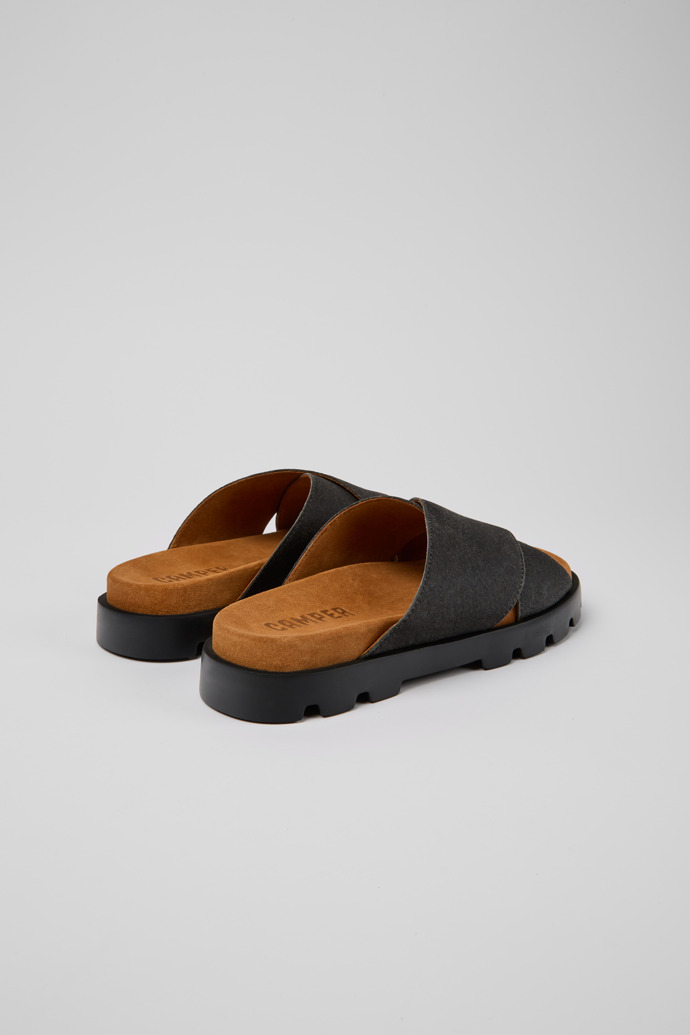 Camper Brutus Sandal - Schwarze Damensandale