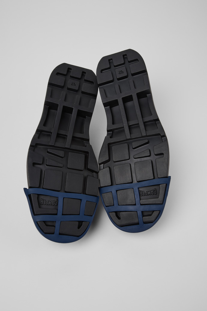 Camper Junction - Schwarzer Herrenschuh aus Leder.