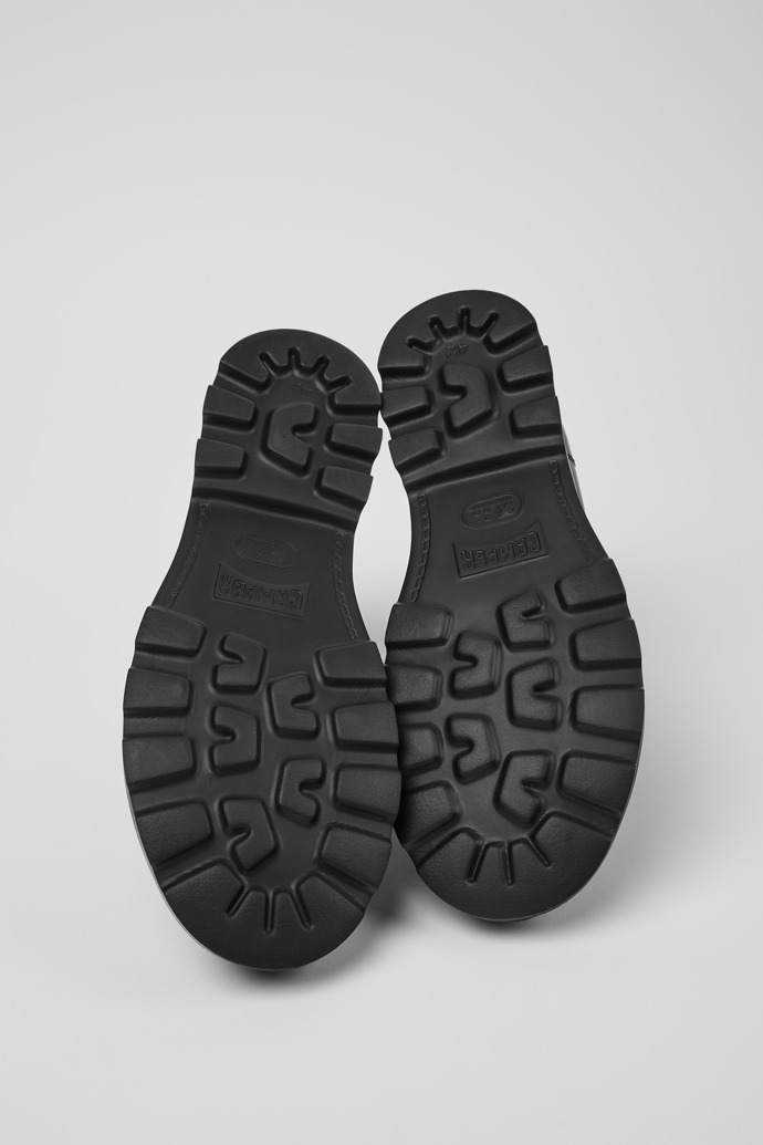 Camper Brutus - Schwarze Herrenstiefelette aus Leder