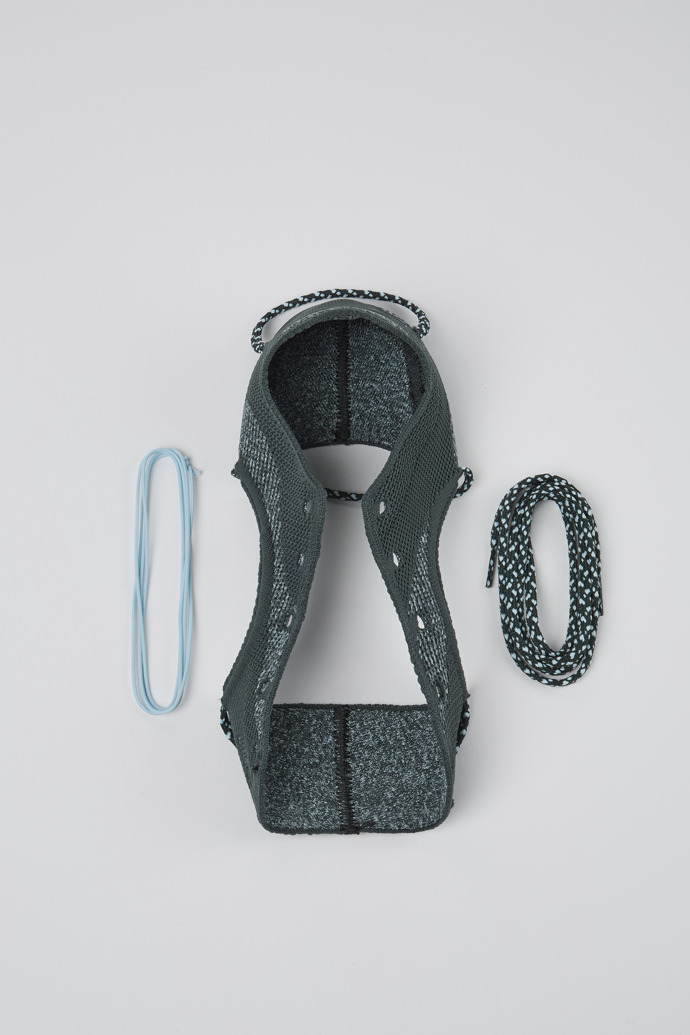 Camper ROKU Shoe Uppers - Grüne Oberteile (2 Stück) für jeweils den rechten und den linken Schuh.