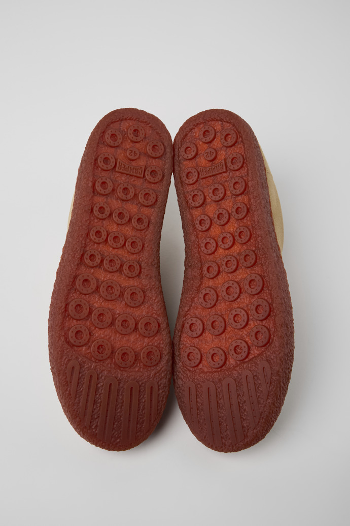 Camper Peu Terreno - Beiger Herrenschuh aus Nubukleder.