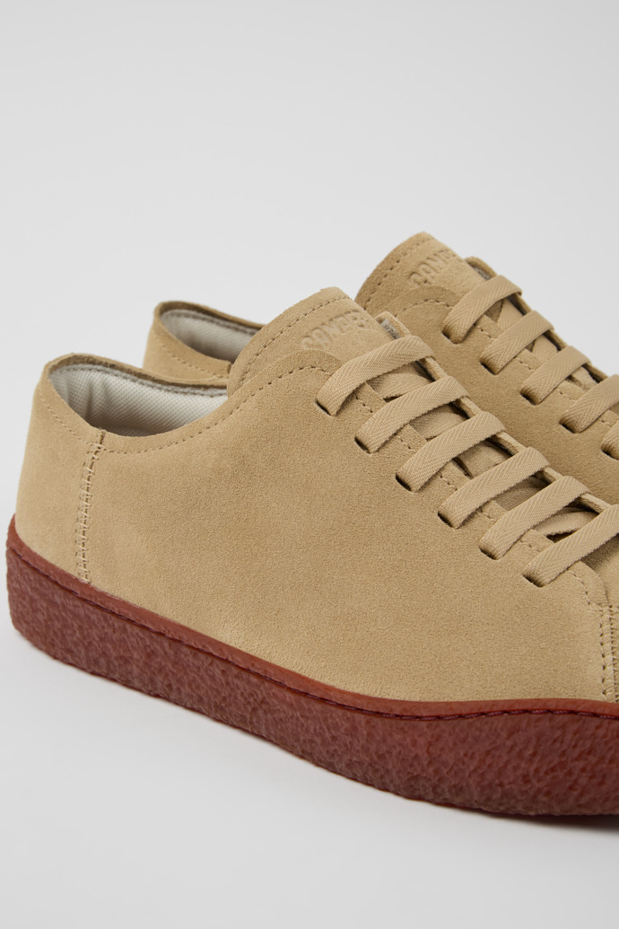 Camper Peu Terreno - Beiger Herrenschuh aus Nubukleder.