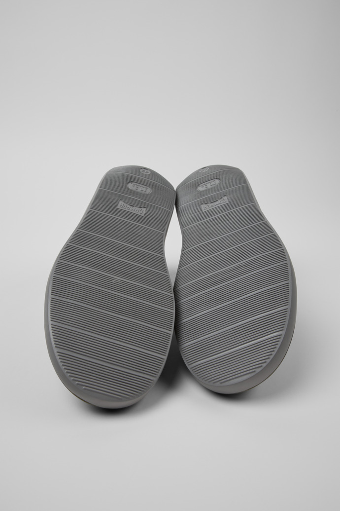 Camper Wagon - Grüner Herrenschuh aus Nubukleder.